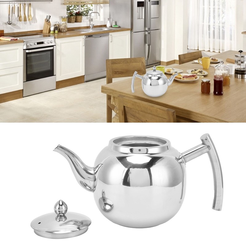 Household Teapot Stainless Steel Tea Pot Cold Water Kettle with