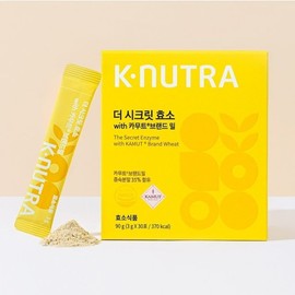 K-Nutra The Secret Kamut Enzyme Carbohydrate Gluten Fermentation Enzyme Potency 90g (3g 30 packets) 3 pieces 90 packets / 케이뉴트라 더시크릿 카무트효소 탄수화물 글루텐 발효효소 역가수치90g(3g30포)3개 90포