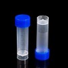 Daowwui 200Pcs Graduated Vial Storage Container Test Tubes 5Ml Plastic