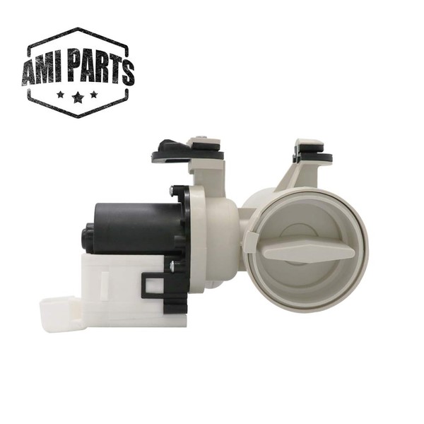 wpw10730972 W10130913 Washer Drain Pump Assembly OEM by AMI PARTS - Replaces 8540024 W10183434 W10117829 PS1960402