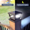 Sumaote Solar Post Lights, Outdoor Solar Post Cap Light Fits