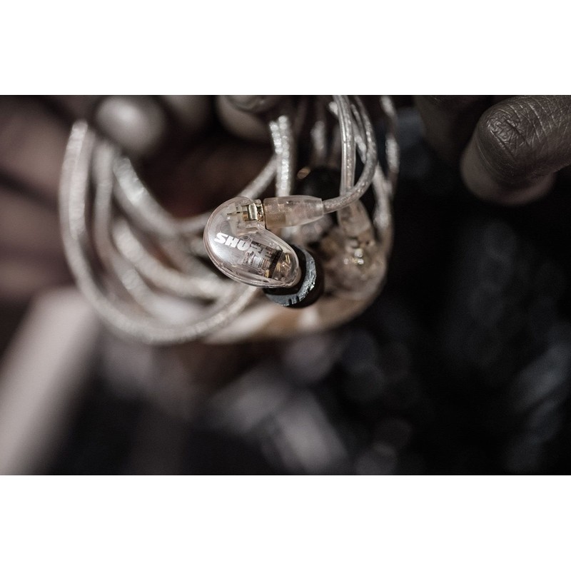 Shure SE215 PRO Wired Earbuds, Professional Sound Isolating Earphones with
