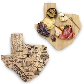 State of the Home Cutting Board – Texas Bamboo Cutting Boards for Kitchen - Home Gifts for Housewarming to Use as Decorative Cutting Boards and a Charcuterie Boards