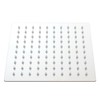 Yodel 12 Inch Solid Square Ultra Thin Stainless Steel Rain