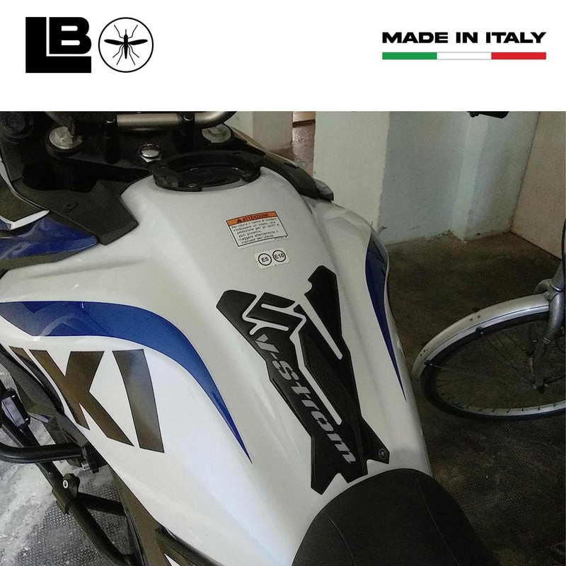 labelbike - Tank Pad 3D Gel Sticker Compatible with Motorcycle