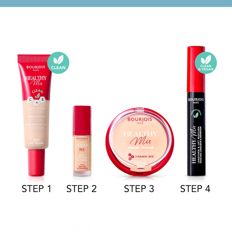 BOURJOIS Paris Healthy Mix Lengthen & Lift Mascara, Glass