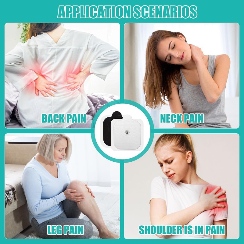 Set of 10 Electrode Pads, 5 x 5 cm Device,