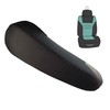 FH Group Flat Cloth Fabric Armrest Cover Semi-Universal Fit, One