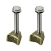 Screw Man Pool Ladder Anchors Wedge Assembly PW-4C Replacement (2