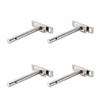Sourcingmap Invisible Floating Shelf Brackets, 76mmx130mm, Adjustable Hidden Blind Supports
