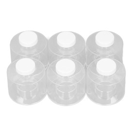 Hspemo 6Pcs Stackable Spice Jar Spice Tower Spice Color Transparent Jar Spice Bottle for Kitchen, Hspemoep3b7kaf0g