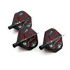 CUESOUL TERO AK4 Dart Flights Forma estándar, diseño de ópera