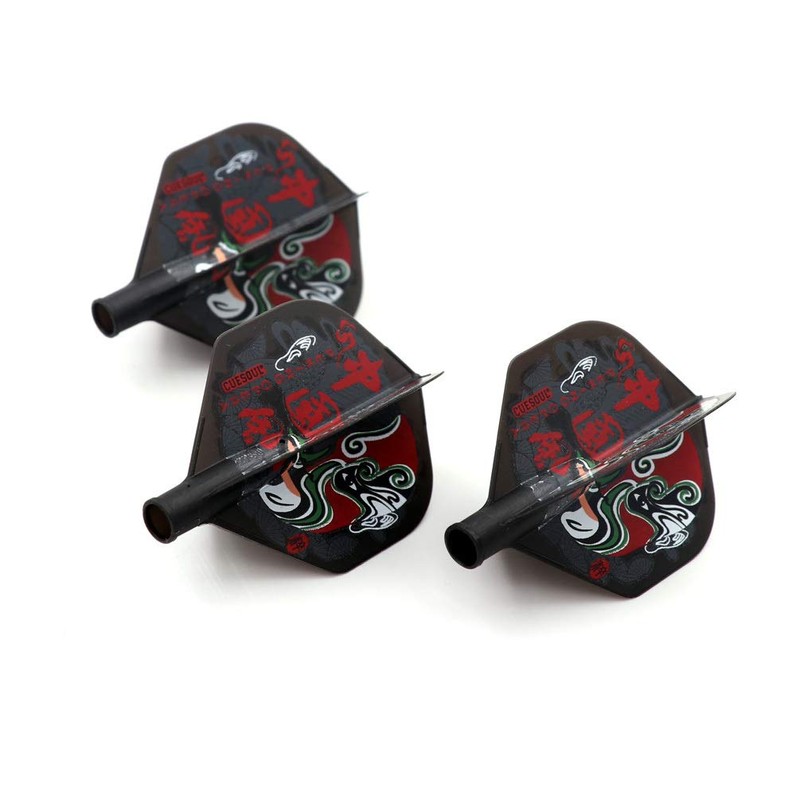 CUESOUL TERO AK4 Dart Flights Forma estándar, diseño de ópera