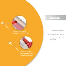 TPFNet premium spiral cable housing, cable binding tube, 9-65 mm diameter, natural colours, 10 m, spiral tube for bundling cables, for PC, TV, Hi-fi system etc