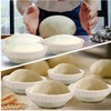 Bread Proofing Basket Liner Cloth, 6Piece 3 Sizes Round and