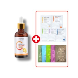 Eveever Vitamin C Serum 50ml Whitening Blemish Serum Eveever Know Whitening Ampoule 100ml / 이브에버 비타민c세럼 50ml 화이트닝 잡티세럼 이브에버스노우미백앰플100ml