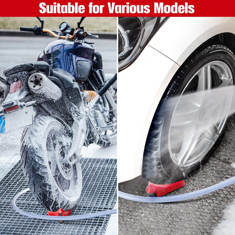 4 Pcs Car Hose Guide, Tire Hose Roller for Car