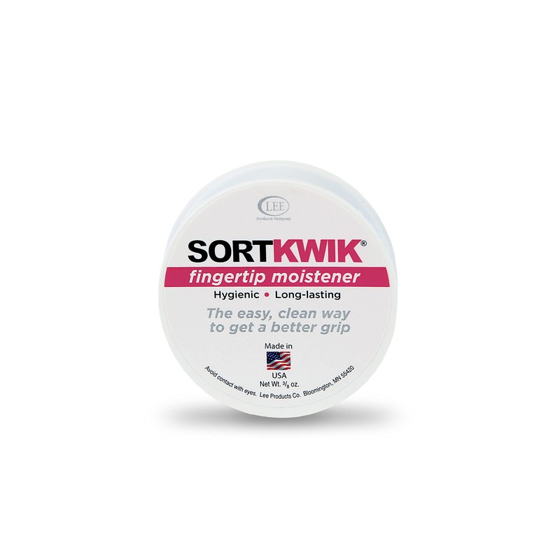 LEE Sortkwik Fingertip Moistener – Improves Speed and Accuracy for