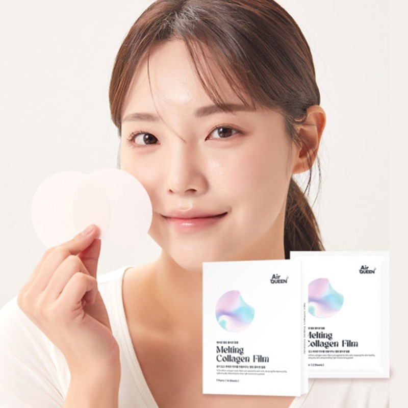 Air Queen Melting Collagen Film 14 Sheets Forehead Under Eyes