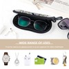 Playexen 2 Pack Sunglasses Case, Neoprene Zipper Eyeglass Case, Soft