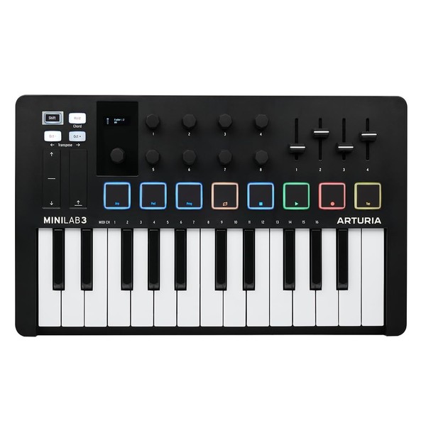 Arturia - MiniLab 3 - Universal MIDI Controller for Music