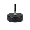 Ceiling Canopy Made of Stainless Steel (Matt Black), 80 x