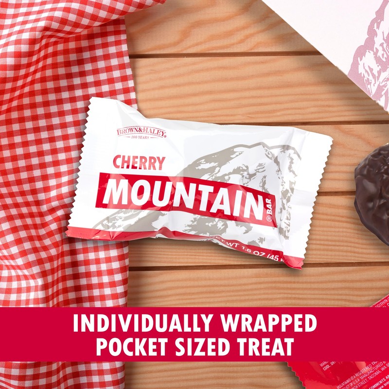 Almond Roca Case of 15 Cherry Mountain Bars - 1.6oz