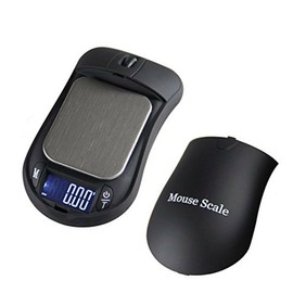 Trimming Shop Digital Pocket Scale with Back-lit LCD Display, Mouse Design Multi-Functional Mini Electronic Portable Scale 500x0.1g for Weighing Jewelry, Gold, Gemstones, Kitchen Herb, Spices
