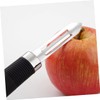 GRIRIW Multifunctional Non Swivel Stainless Steel Peeler for Fruits Vegetables