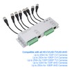 8CH HD BNC Male To UTP Cable Transceiver Adapter CCTV