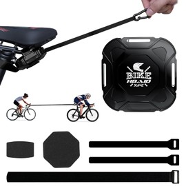 RoserRose Bicycle Tow Rope Children, 2.5 Metres Bicycle Pull Rope Children with Sturdy Carabiner, Bicycle Rope for Towing, Child Tensile Load up to 100 kg, Universal for All Bicycle Types