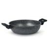 STP GOODS Flonal PIETRA LAVICA Non-Stick Deep Frying Pan with