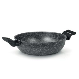 STP GOODS Flonal PIETRA LAVICA Non-Stick Deep Frying Pan with Two Side Handles