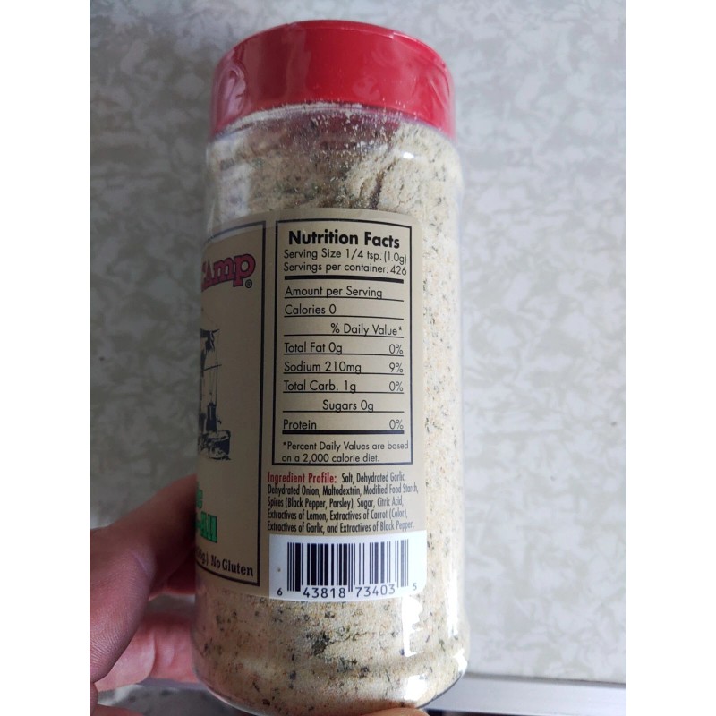 Cow Camp Garlic Season-All Grill & Seasoning No MSG 15oz