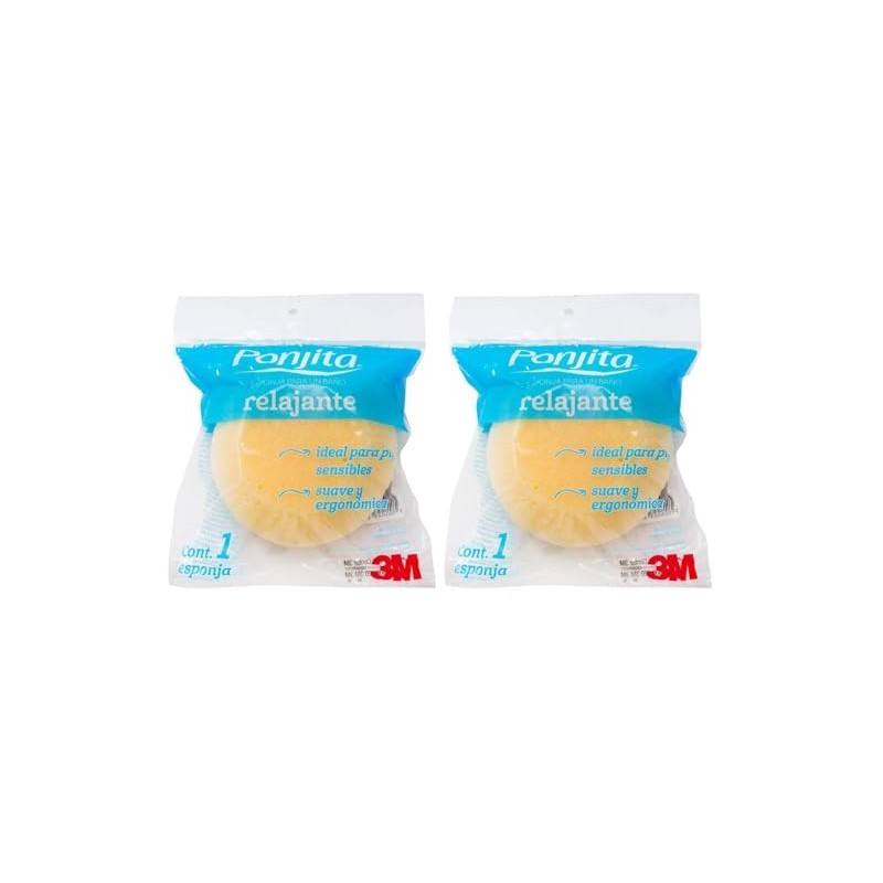 3M Ponjita Esponja Relajante (Modelo Relax), 1 count