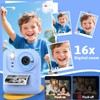 Okaloka Kids Instant Print Camera Toys,1080P HD Toddler Digital Video