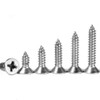 M3 Self-Tapping Screws, 400pcs Stainless Steel Phillips Flat Head Srews