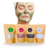 Arcillas Naturales Mascarillas Verde Roja Negra Blanca 250g
