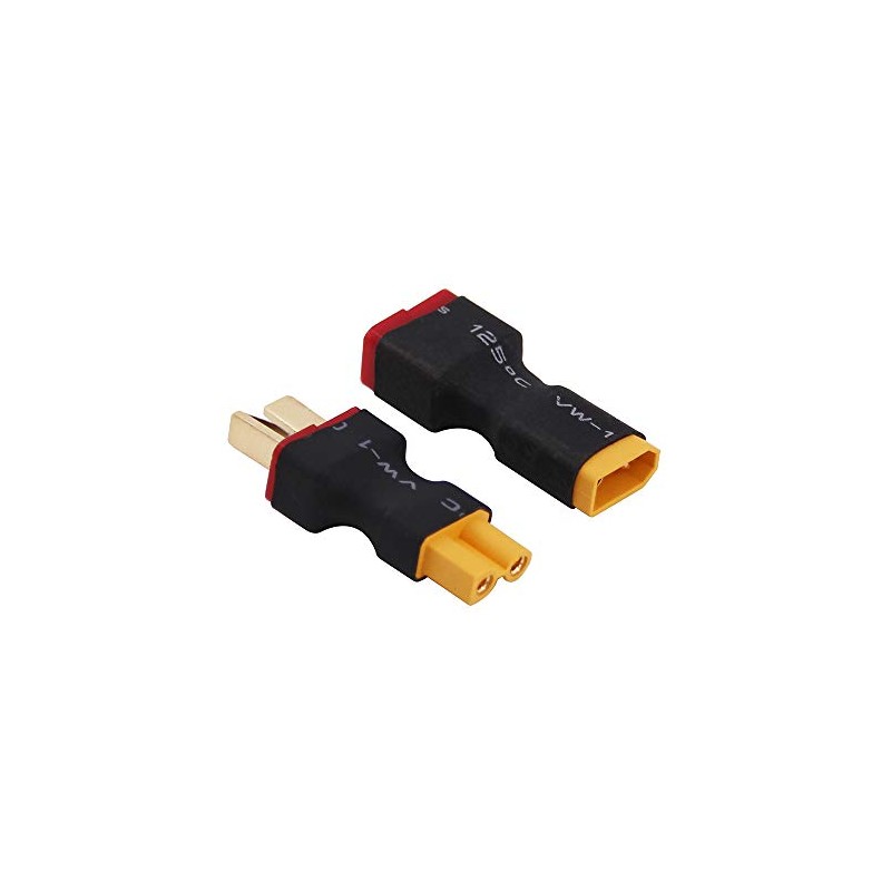 OliRC 4pcs XT30 XT-30 to T-Plug Deans Style Male Female