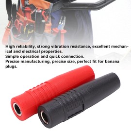 Yuecoom U48 4 mm Banana Plug, Multifunctional Socket, DIY Cable Plug Adapter, Electrical Tests, Quick Connection
