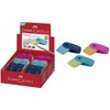 Faber Castell Rubber Mini Sleeve Closable Display 24 Pieces Erasers,