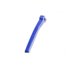 South Main Hardware 888174 8-in Hook and Loop Straps, 10-Pack Red, Speciality Cable Tie, 10 Piece