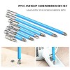 Unbranded 7Pack Magnetic screwdriver bit Bits set PH2 Anti-slip Hex