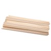 Tabanzhe 100 Pieces Wooden Sticks - Natural Long Square Balsa