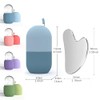 Set de rodillo de silicona y raspador de acero inoxidable