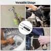 sourcing map 1/4" Drive Spinner Handle Chrome Vanadium Steel Drive