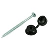 TIMCO Corrugated Sheet Fixings Black - 10 x 3-50pcs