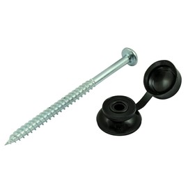 TIMCO Corrugated Sheet Fixings Black - 10 x 3-50pcs