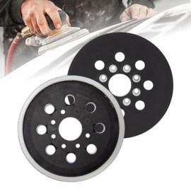 Lotbun 2 x Sanding Discs 125mm Compatible with Bosch Pex 220A Gex 125-1 Skil Makita 8 Holes Random Orbital Sander