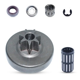 AUMEL 325" 7T Clutch Drum Bearing Needle Washer Kit for Stihl 028 028AV 028WB Chainsaw 1118 640 2001
